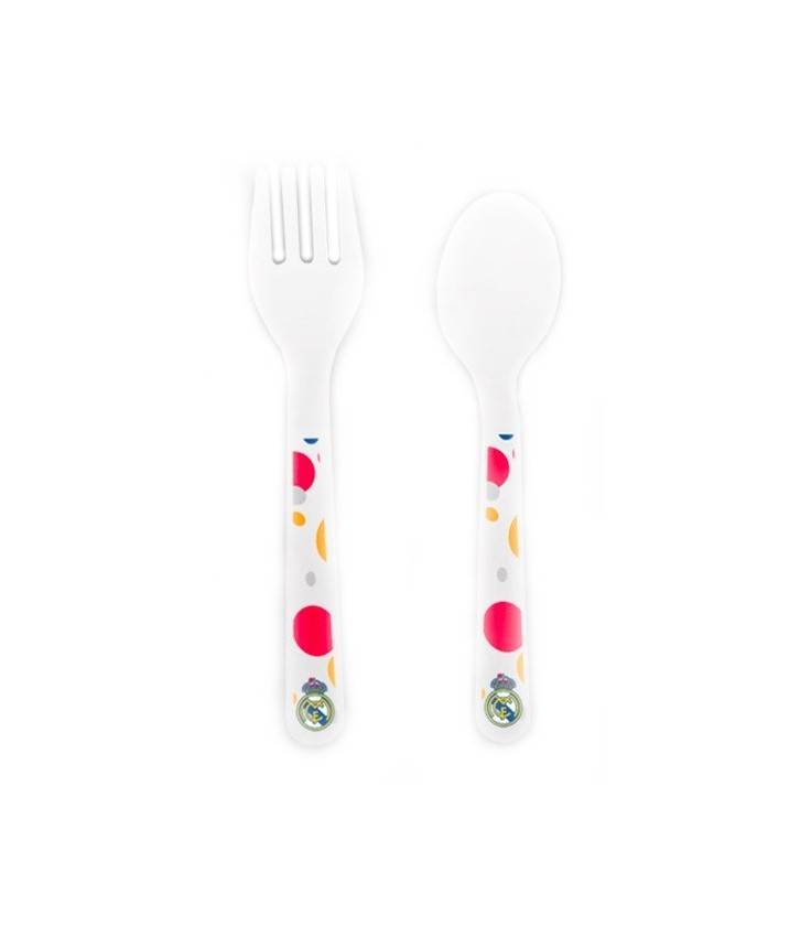 Real Madrid Spoon And Fork Set