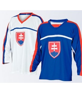 Slovakia Ice Hockey Shirt - Blue