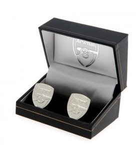Arsenal Silver Plated Cufflinks