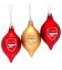 Arsenal Christmas Baubles