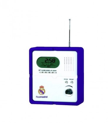 Real Madrid Radio With Digital Clock & Alarm