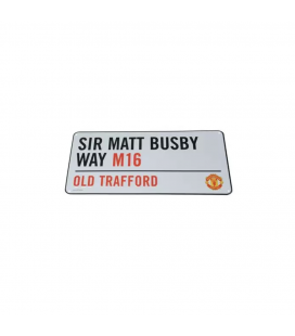 Manchester United 3D Street Sign