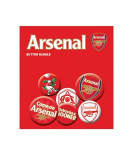 Arsenal Button Badge Set