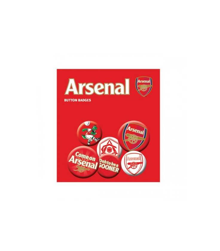 Arsenal Button Badge Set